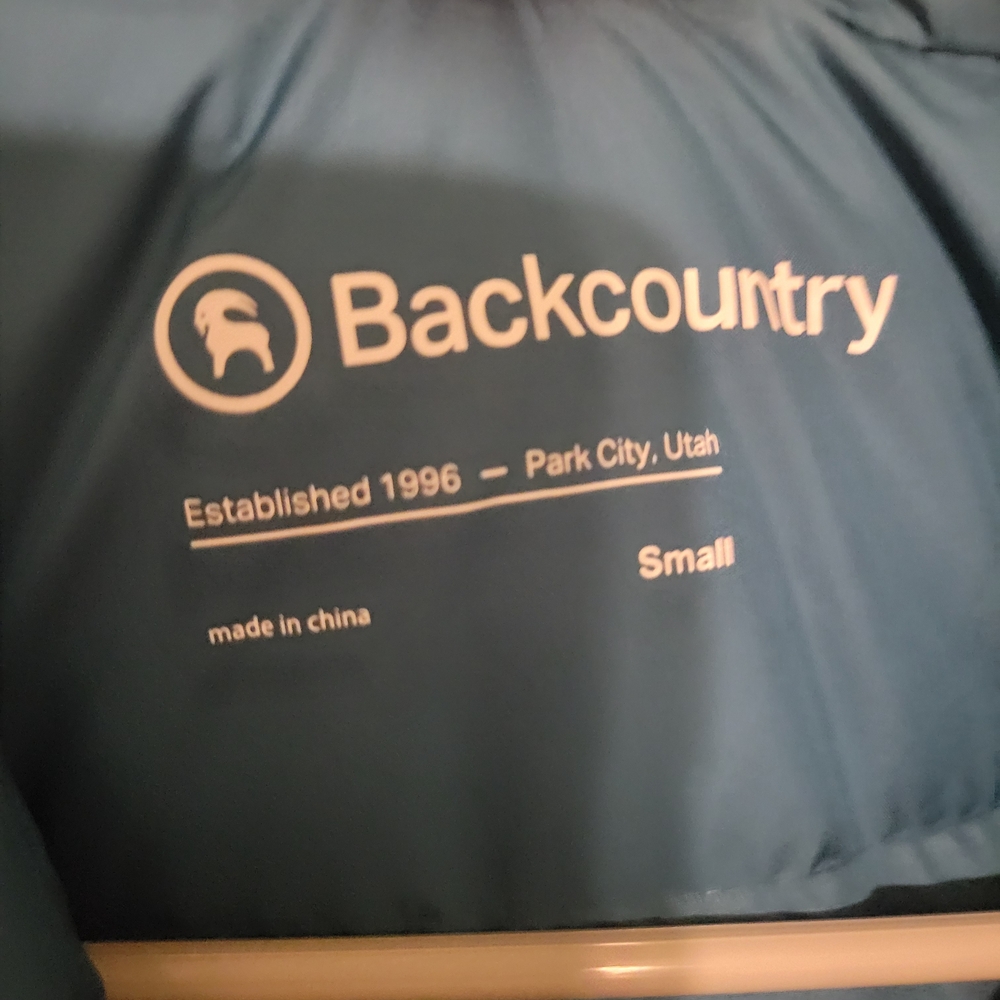 Backcountry Blue Puffer Jacket - Picture 3 of 5